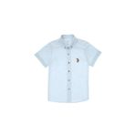 U.S. Polo Assn. 50298044-VR003 Açık Mavi Erkek Çocuk Gömlek