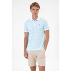 U.S. Polo Assn. 50299663-VR007 Aqua Erkek T-shirt