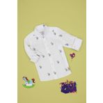 U.S. Polo Assn. 50300412-VR013 Beyaz Uzun Kollu Erkek Çocuk Gömlek