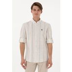 U.S. Polo Assn. 50306289-VR013 Beyaz Uzun Kollu Erkek Gömlek