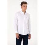 U.S. Polo Assn. 50306338-VR013 Beyaz Uzun Kollu Basic Erkek Gömlek
