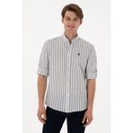 U.S. Polo Assn. 50306349-VR013 Beyaz Uzun Kollu Erkek Gömlek