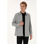 U.S. Polo Assn. 50308470-VR024 Gri Örme Erkek Gömlek