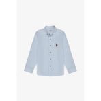 U.S. Polo Assn. 50320232-VR003 Açık Mavi Erkek Çocuk Gömlek