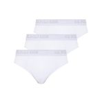 U.S Polo Assn. 90003 Erkek Slip Külot, 3'lü Set, Beyaz, 3XL Beden