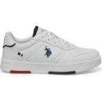 U.S. Polo Assn. Andrei Wmn 4PR Beyaz Kadın Klasik Sneaker
