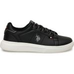 U.S. Polo Assn. Ares 4FX Siyah Erkek Klasik Sneaker