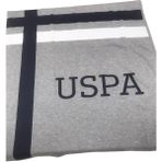 U.S. Polo Assn. Battaniye Gri Melanj
