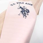 U.S. Polo Assn. Battaniye Retro Pembe - Pudra
