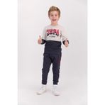 U.S. Polo Assn. Bej Melanj Erkek Çocuk İkili Takım