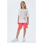 U.S. Polo Assn Bermuda 4 - 5 Yaş - Pembe Kız Çocuk Pijama Takımı