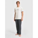 U.S. Polo Assn. Beyaz Erkek Pijama Takımı G081SZ0HF.000.19050