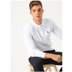 U.S. Polo Assn. Beyaz Erkek Sweatshirt