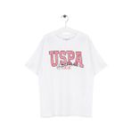 U.S. Polo Assn. Beyaz Kız Çocuk Baskılı Pijama Takımı G084SZ0HF.000.US2521