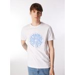 U.S. Polo Assn. Bisiklet Yaka Beyaz Erkek T-Shirt DORA