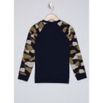 U.s. Polo Assn. Bisiklet Yaka Normal Kalıp Desenli Lacivert Erkek Çocuk Sweatshirt - 5 - 6 Yaş