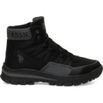 U.S. Polo Assn. Carl HI 4PR Siyah Erkek Outdoor Bot