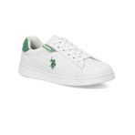 U.s.polo Assn Costa 4Pr Beyaz Yeşil Comfort Casual Anatomik Spor Ayakkabı
