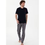 U.S. Polo Assn. Erkek 3'lü Pijama Takımı 50309804-VR033
