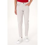 U.S. Polo Assn. Erkek Açık Gri Kanvas Pantolon 50309126-VR001