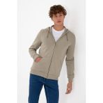 U.s. Polo Assn. Erkek Açık Haki Hırka (Örme) 50313719-VR183 - Haki-1070 - XL