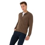U.S. Polo Assn. Erkek Açık Haki Hırka (Triko) 50313690-VR183