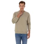 U.S. Polo Assn. Erkek Açık Haki Sweatshirt 50313757-VR183