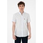 U.s. Polo Assn. Erkek Açık Mavi Gömlek Kısa Kollu 50299600-VR003 - Açik Mavi