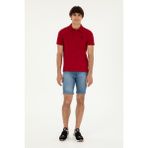 U.S. Polo Assn. Erkek Açık Mavi Şort (Jean) 50288400-DN0021 - 34