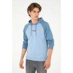 U.S. Polo Assn. Erkek Açık Mavi Sweatshirt 50293358-VR003 - XL