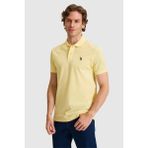U.s. Polo Assn. Erkek Açık Sarı Tişört Basic 50322347-VR004 - 2XL