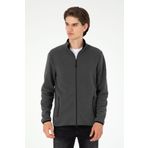 U.S. Polo Assn. Erkek Antrasit Basic Polar Hırka 50298066-vr006