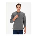 U.S. Polo Assn. Erkek Antrasit Melanj Basic Sweatshirt 50298271-VR081