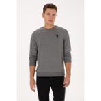 U.S. Polo Assn. Erkek Antrasit Melanj Sweatshirt 50308103-VR081