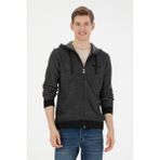 U.s. Polo Assn. Erkek Antrasit Melanj Triko Hırka 50271075-vr081