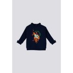 U.S. Polo Assn. Erkek Bebek Lacivert Sweatshirt - 6 - 9 Ay