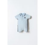 U.s. Polo Assn. Erkek Bebek Mavi Tulum - 12 - 18 Ay