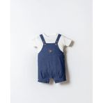 U.s. Polo Assn. Erkek Bebek Tulum 6-36 Ay Mavi - 3 Yaş