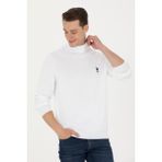 U.S. Polo Assn. Erkek Beyaz Kazak /Triko 50269007-VR013 - 3XL