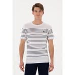 U.s. Polo Assn. Erkek Beyaz Kazak /triko 50299396-VR013 - M