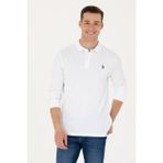 U.S. Polo Assn. Erkek Beyaz Sweatshirt 50269405-VR013 - 3XL
