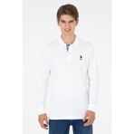 U.S. Polo Assn. Erkek Beyaz Sweatshirt 50289062-VR013 - XL