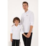 U.s. Polo Assn. Erkek Beyaz Sweatshirt 50313772-VR013