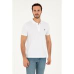 U.S. Polo Assn. Erkek Beyaz Tişört Basic 50294223-VR013 - 2XL