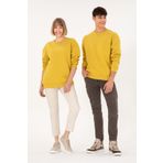 U.S. Polo Assn. Erkek Bisiklet Yaka Sarı Basic Şardonlu Sweatshirt 50295148-vr094