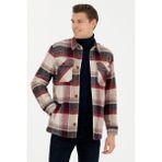 U.S. Polo Assn. Erkek Bordo Ceket 50276552-VR014 - 54 - Dropsuz