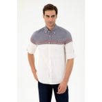 U.s. Polo Assn. Erkek Bordo Gömlek Desenli 50296627-vr014