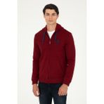 U.S. Polo Assn. Erkek Bordo Hırka (Örme) 50289028-VR014