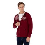 U.S. Polo Assn. Erkek Bordo Örme Hırka 50295172-VR014