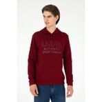 U.s. Polo Assn. Erkek Bordo Sweatshirt 50293439-vr014